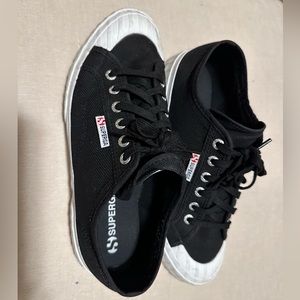 Superga 2630 Black Sneakers Women's 9.5 US 41EU